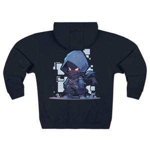 Mysterious Ninja Zip-Up Hoodie - MiTo Store