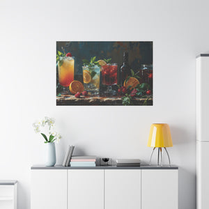 Colorful Cocktail Collection Wall Art - MiTo Store