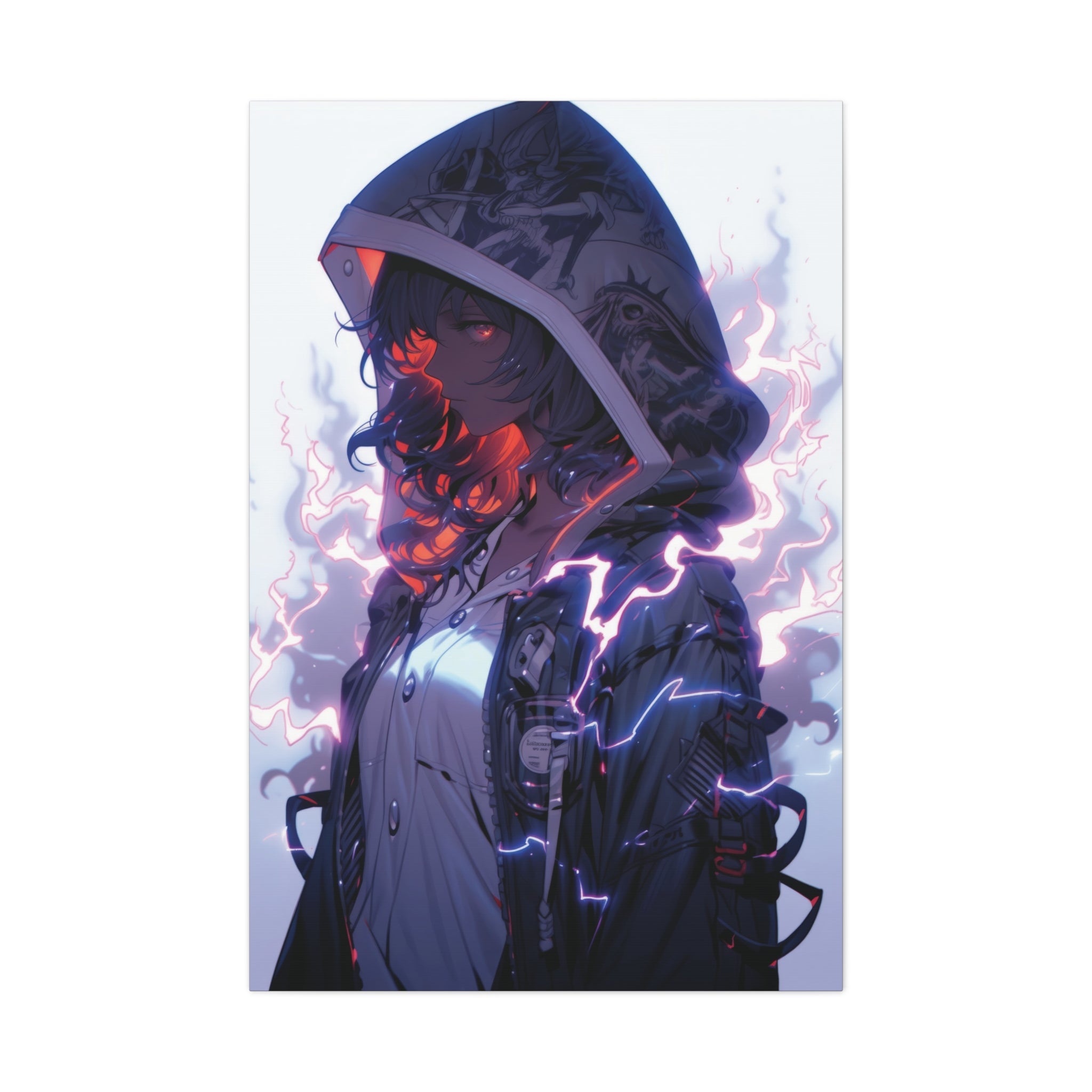 Arcane Techno-Sorcerer Canvas Art - MiTo Store