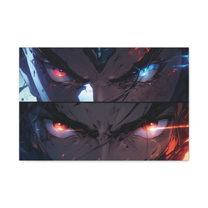 Comic Book Style Superhero Battle Canvas Art - MiTo Store