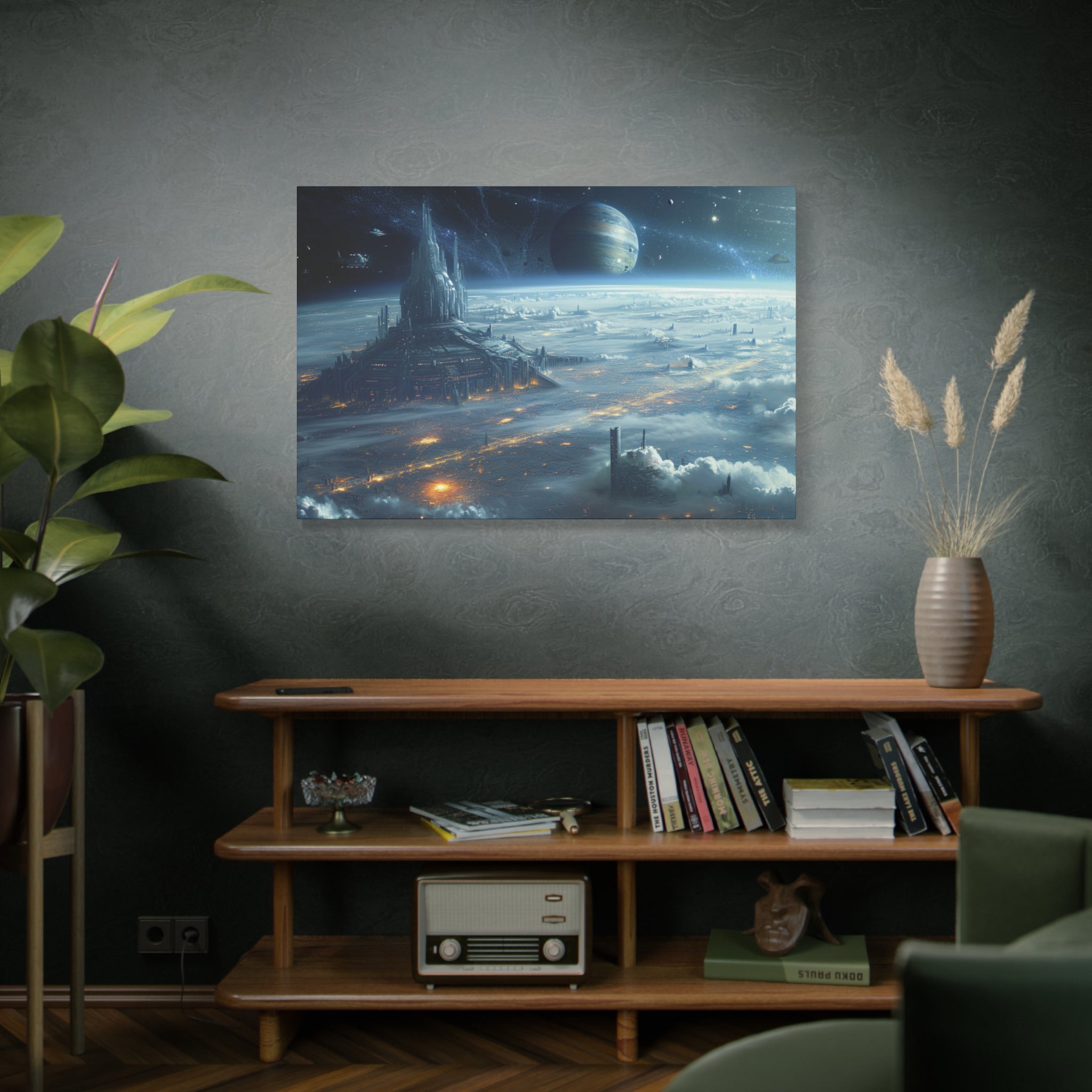 Stellar Capital Citadel Canvas Art - MiTo Store