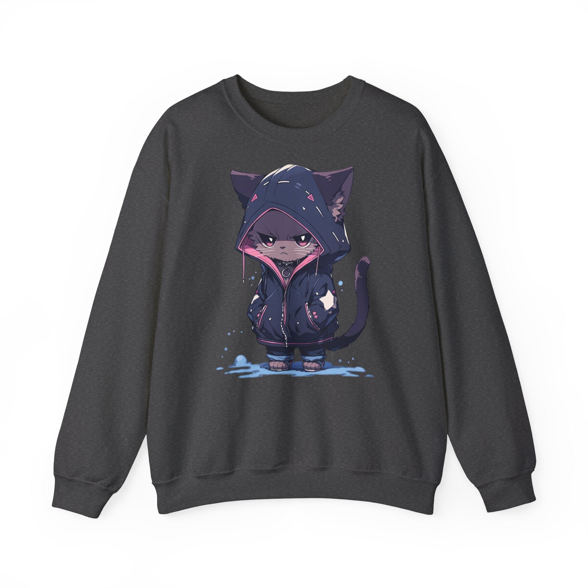 Wet Kitty in a Hoodie Sweatshirt - MiTo Store