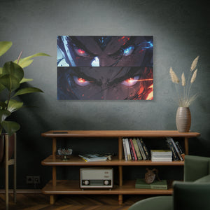 Comic Book Style Superhero Battle Canvas Art - MiTo Store