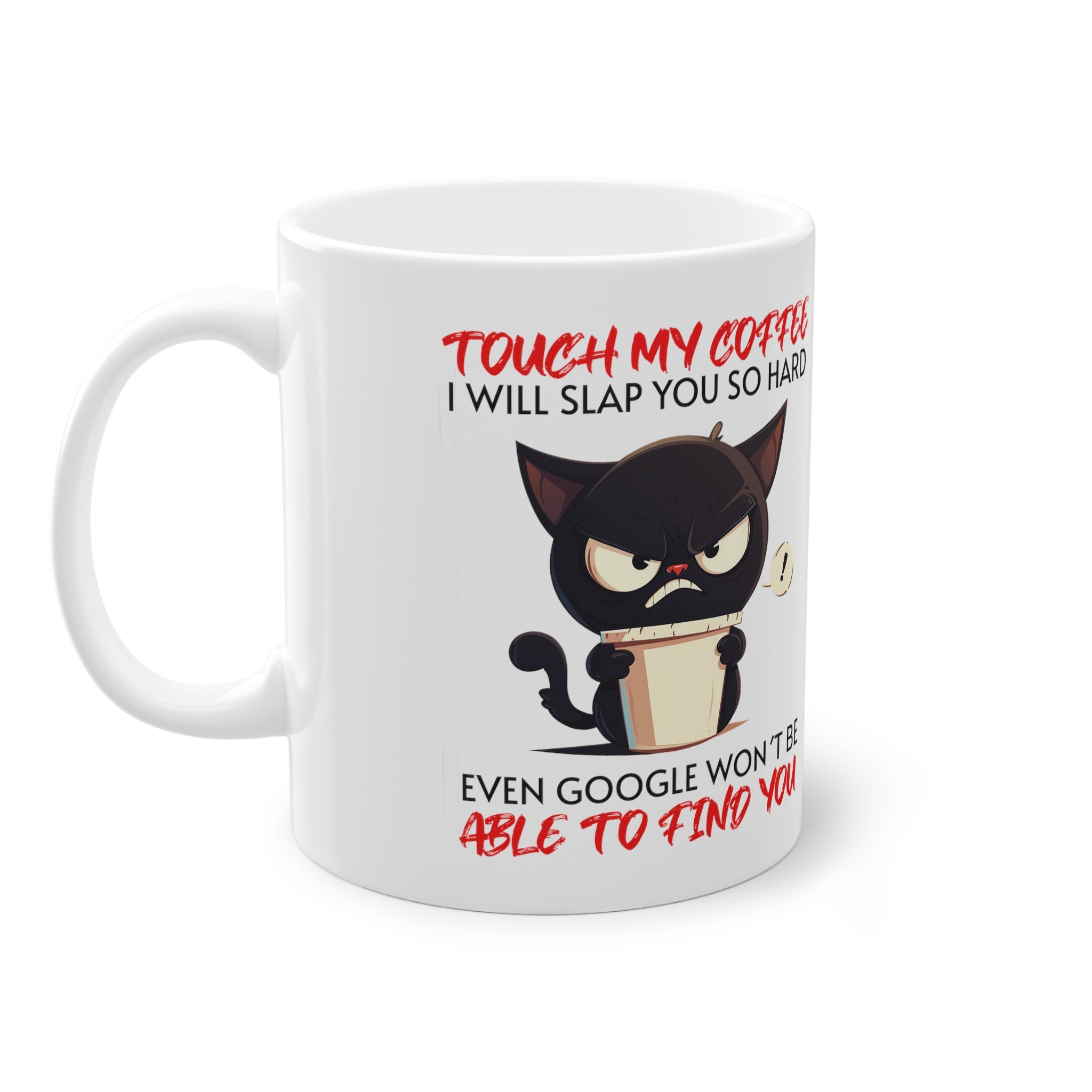 Cute Grumpy Kitten Coffee Mug - MiTo Store