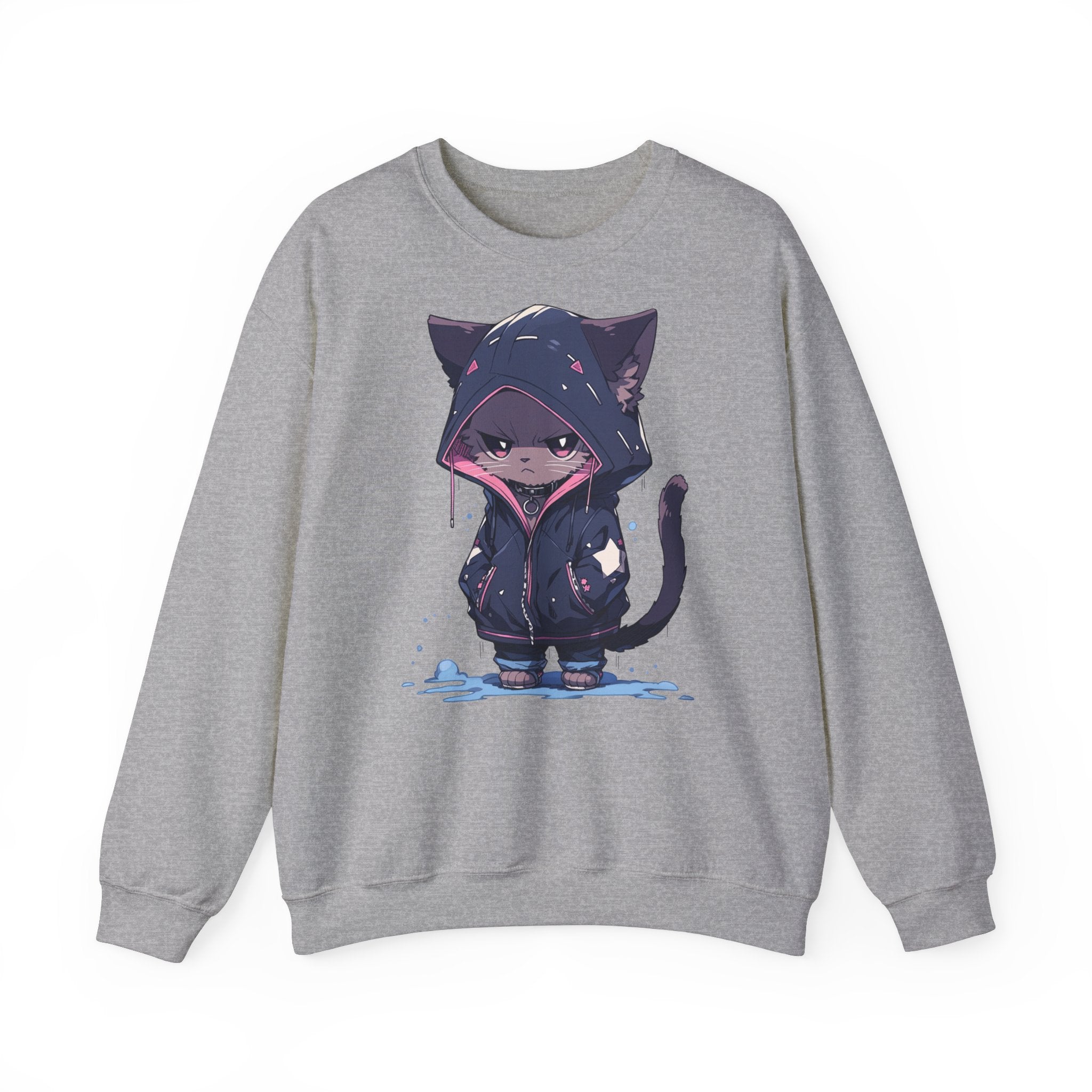 Wet Kitty in a Hoodie Sweatshirt - MiTo Store