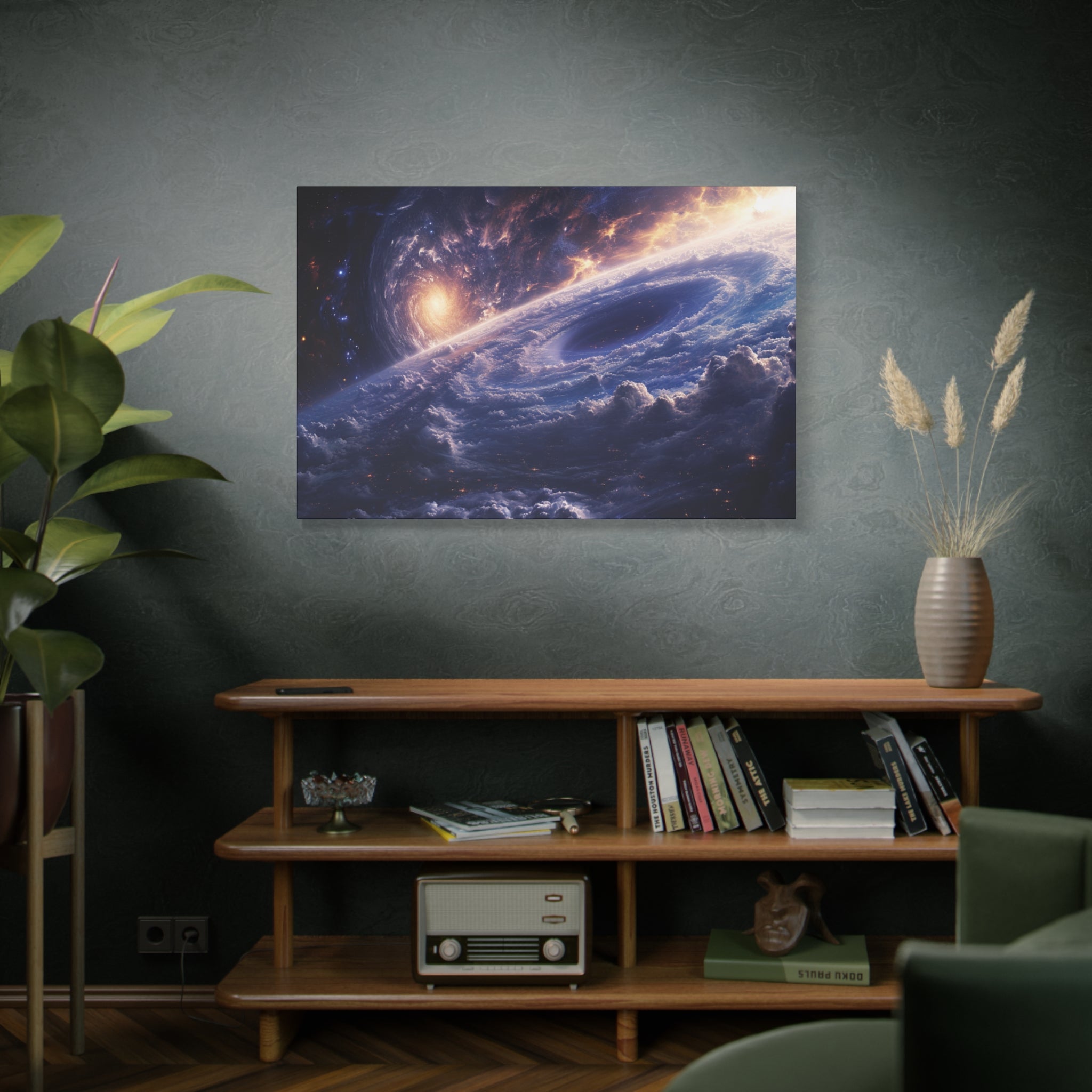 Cosmic Vortex Vision Canvas Art - MiTo Store