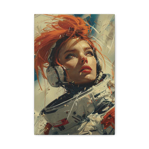 Vibrant Astronaut Woman Pop Art - MiTo Store