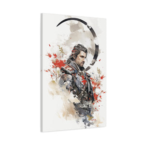 Kensei Mito: Echoes of the Falling Leaves Canvas Art - MiTo Store