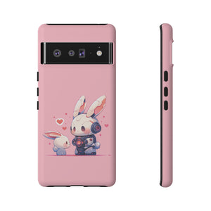 Cyber Bunny Love Duo Phone Case - MiTo Store