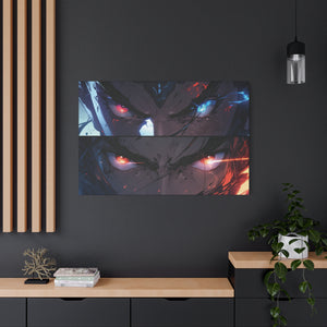 Comic Book Style Superhero Battle Canvas Art - MiTo Store