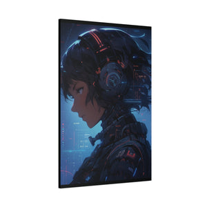 Cyberpunk Tactical Operative Canvas Art - MiTo Store