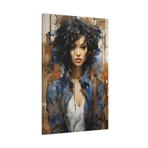 Abstract Essence: Modern Woman Portrait Canvas Art - MiTo Store