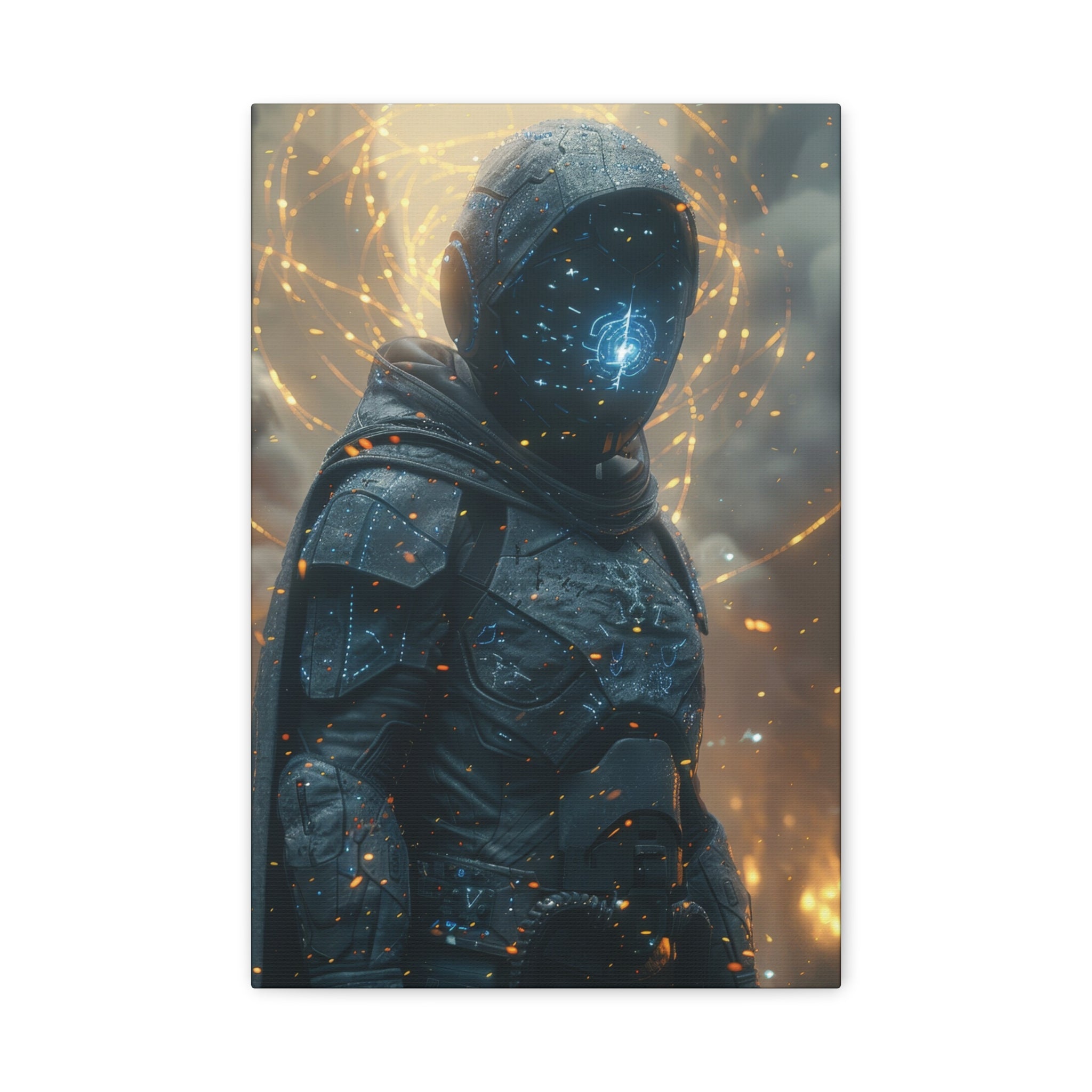 Cosmic Space Mage Fantasy Wall Art - MiTo Store