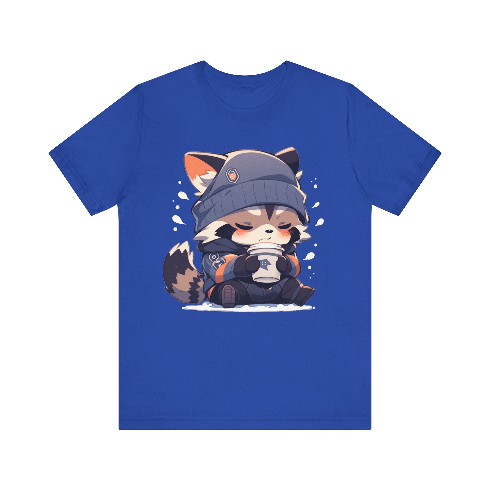 Cute Coffee Raccoon T-Shirt - MiTo Store