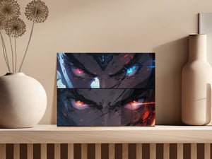 Comic Book Style Superhero Battle Canvas Art - MiTo Store