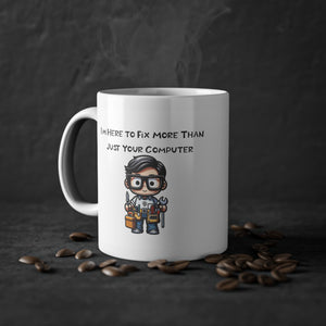 Geeky Fix-It Mug, Computer Repair Nerd - MiTo Store