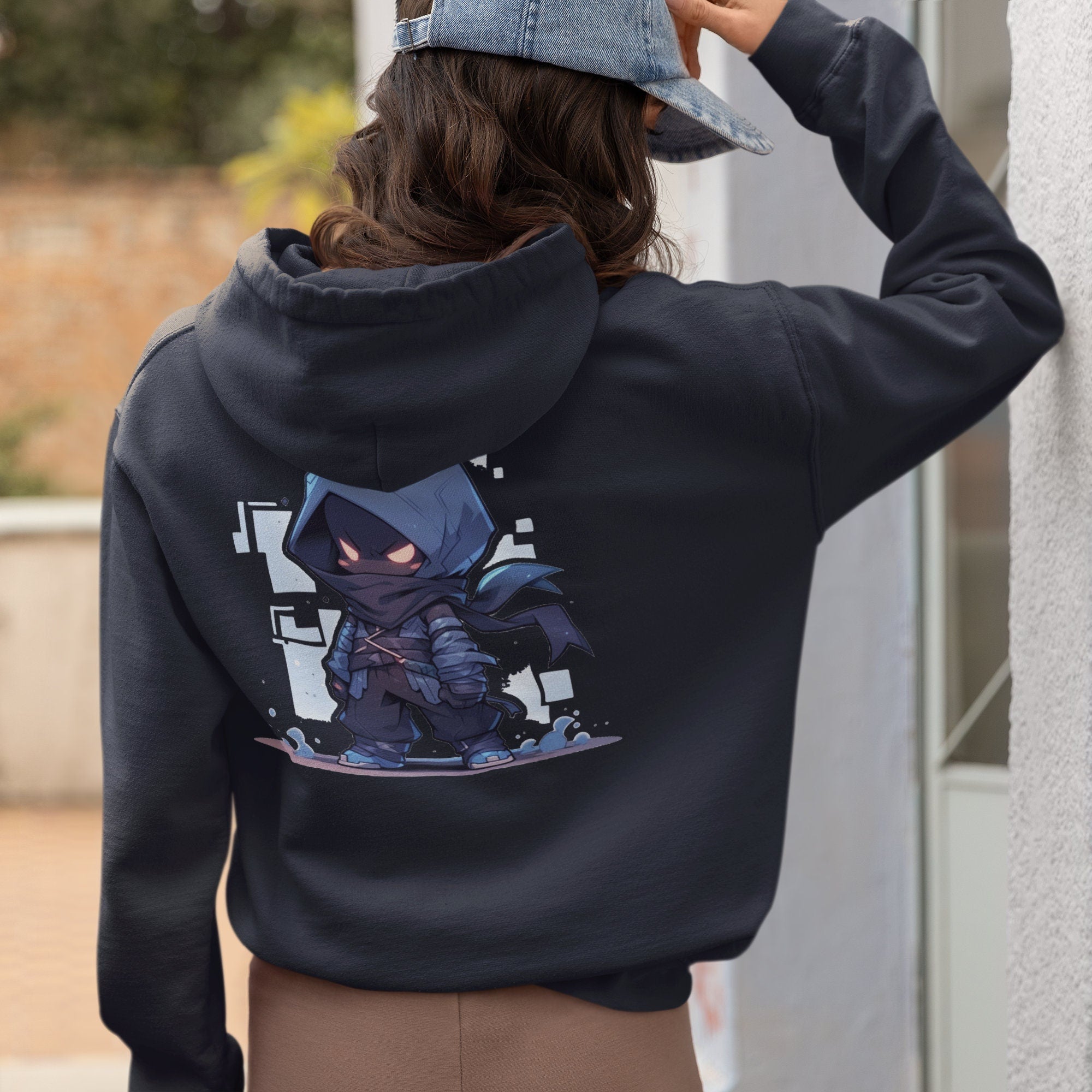 Mysterious Ninja Zip-Up Hoodie - MiTo Store