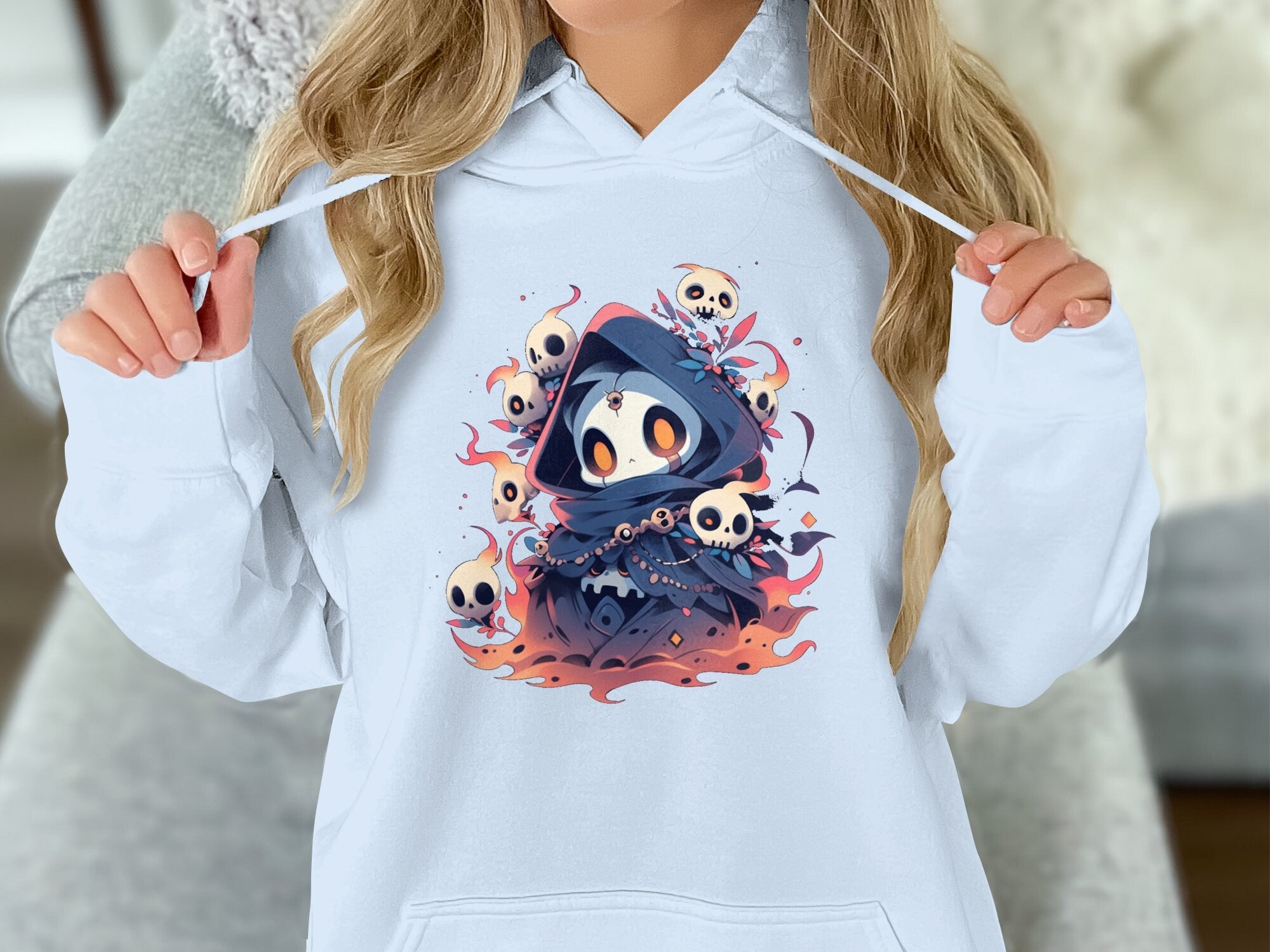 Fantasy Skull Character Hoodie - MiTo Store