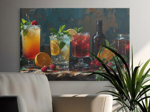 Colorful Cocktail Collection Wall Art - MiTo Store