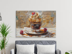 Affogato al Caffè Canvas Art - MiTo Store