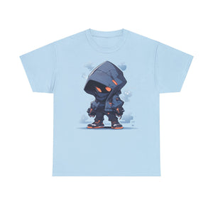 Mysterious Hooded Character T-Shirt - MiTo Store