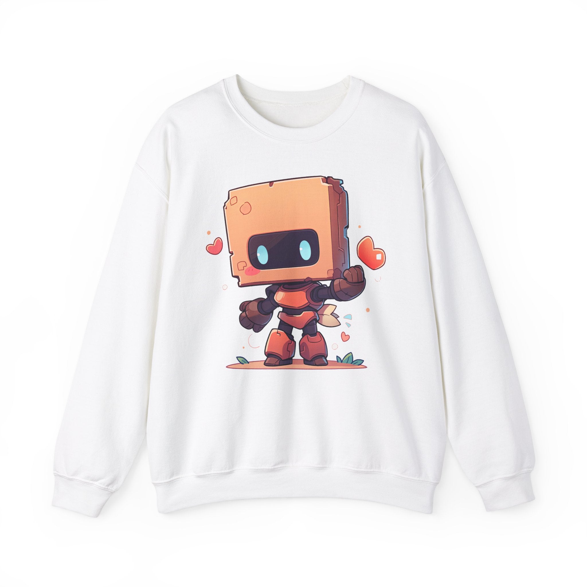 Cute Robot Character Sweatshirt - MiTo Store
