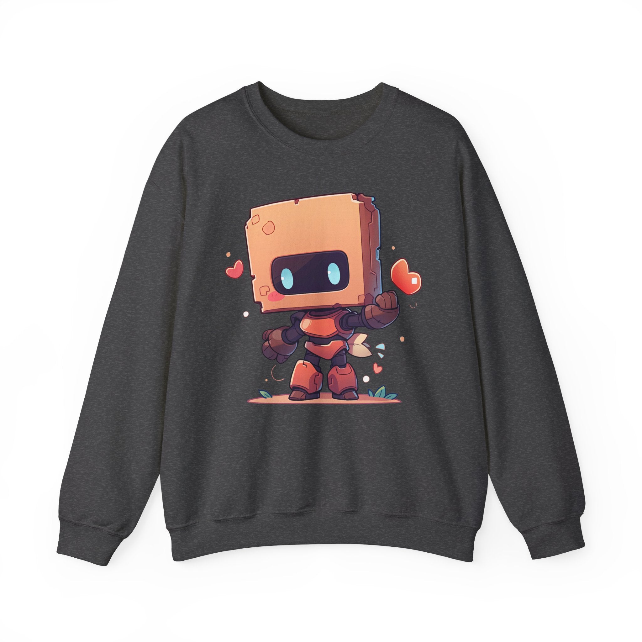 Cute Robot Character Sweatshirt - MiTo Store