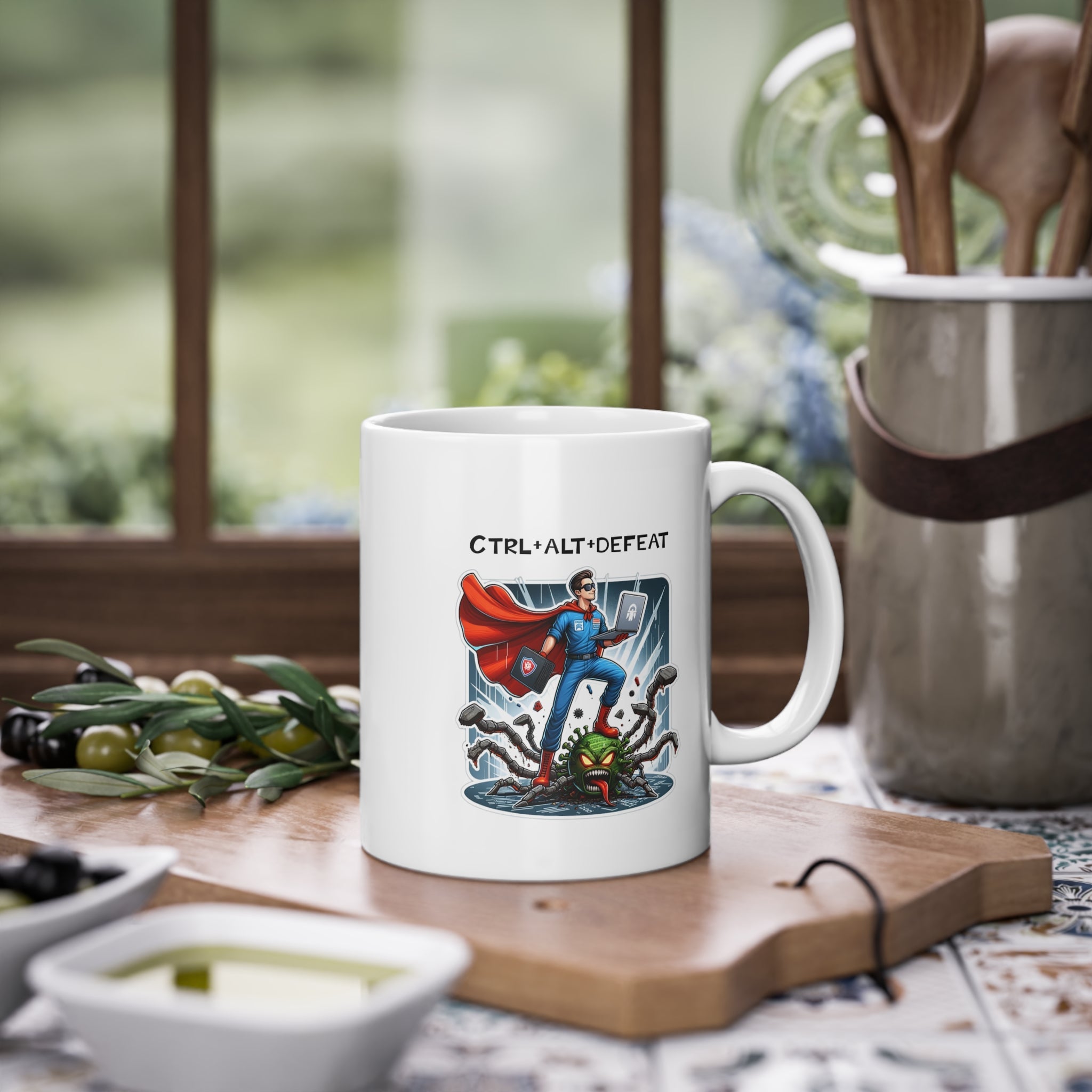 Funny Tech Support Hero Mug - MiTo Store