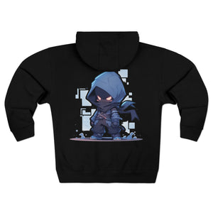 Mysterious Ninja Zip-Up Hoodie - MiTo Store