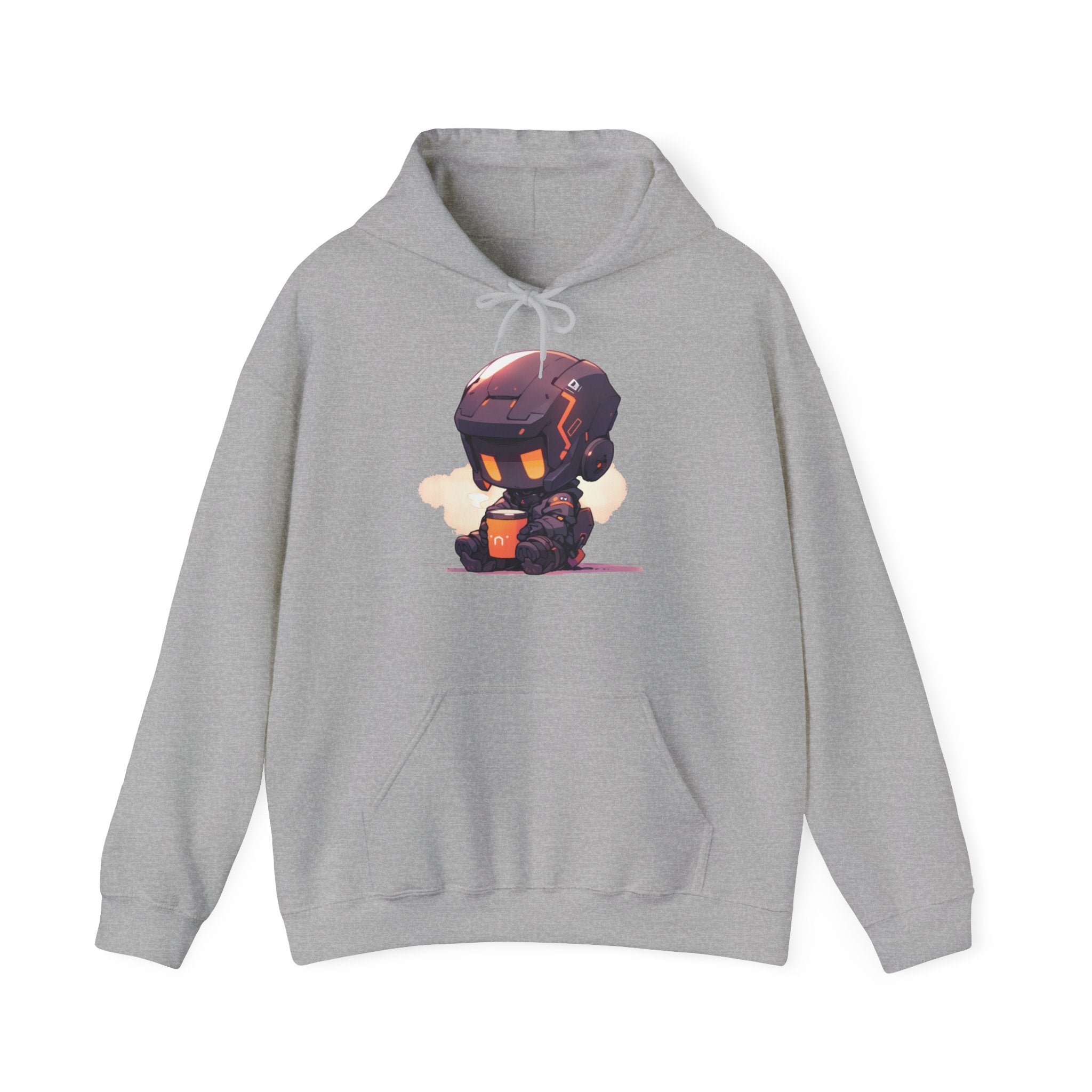 Cute Coffee Robot Hoodie - MiTo Store