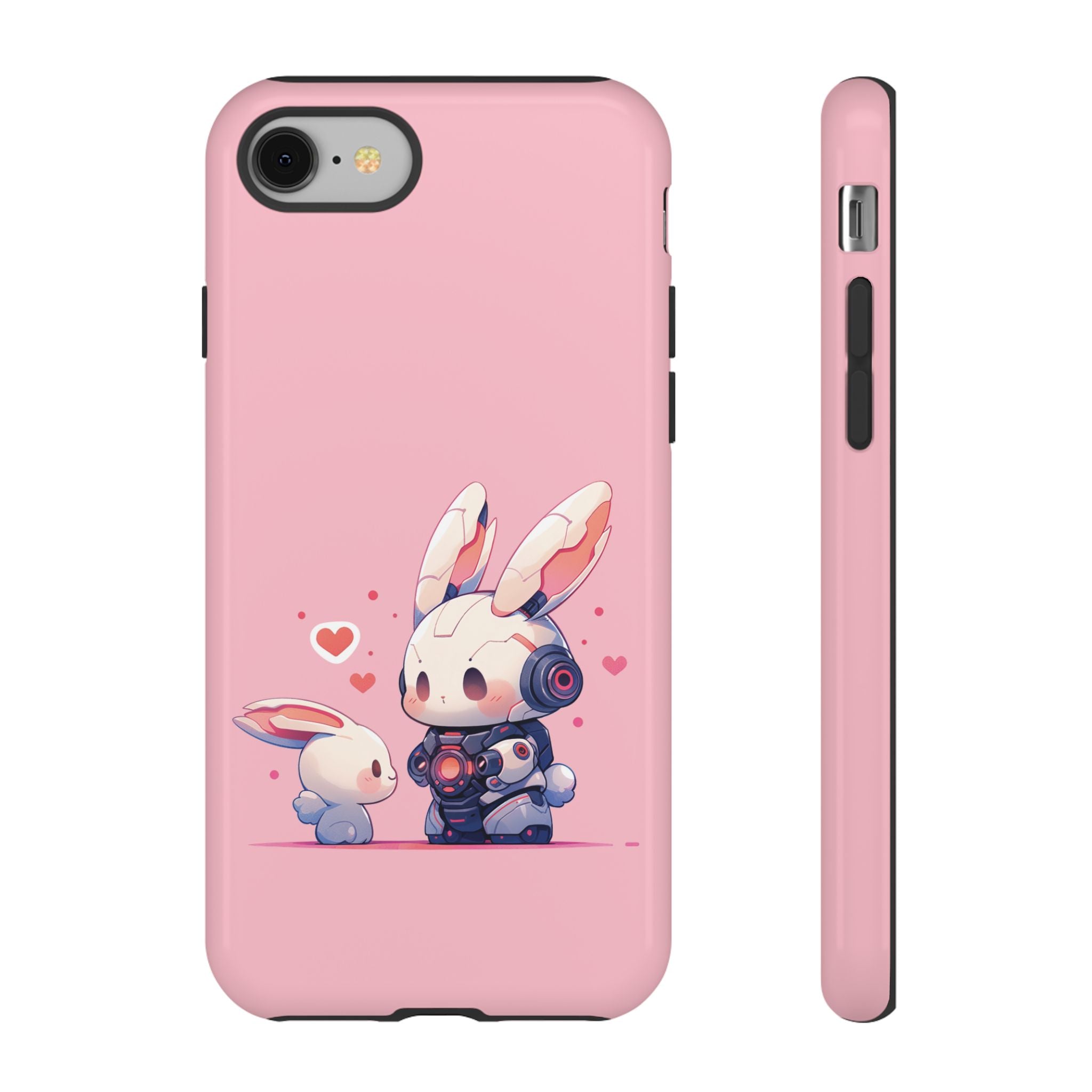 Cyber Bunny Love Duo Phone Case