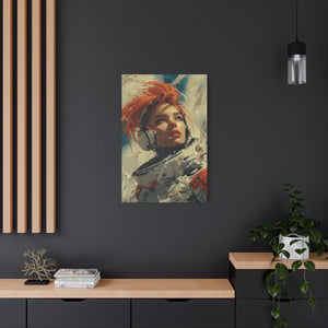 Vibrant Astronaut Woman Pop Art - MiTo Store