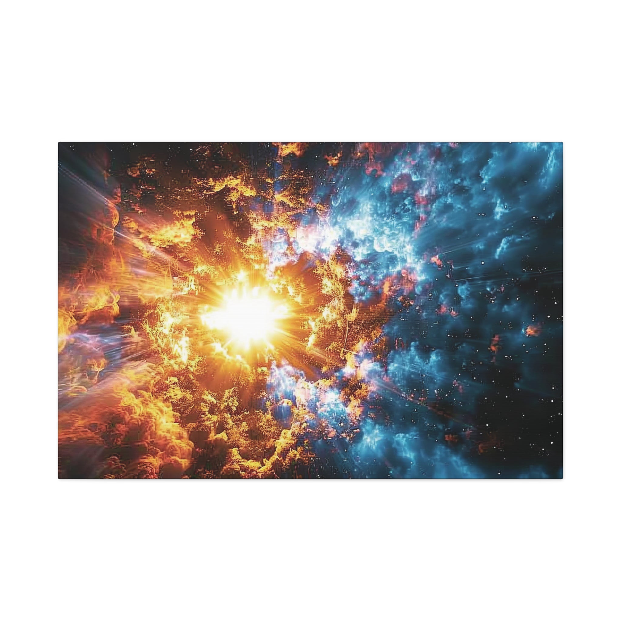 Cosmic Dawn: Origin of the Universe Canvas Art