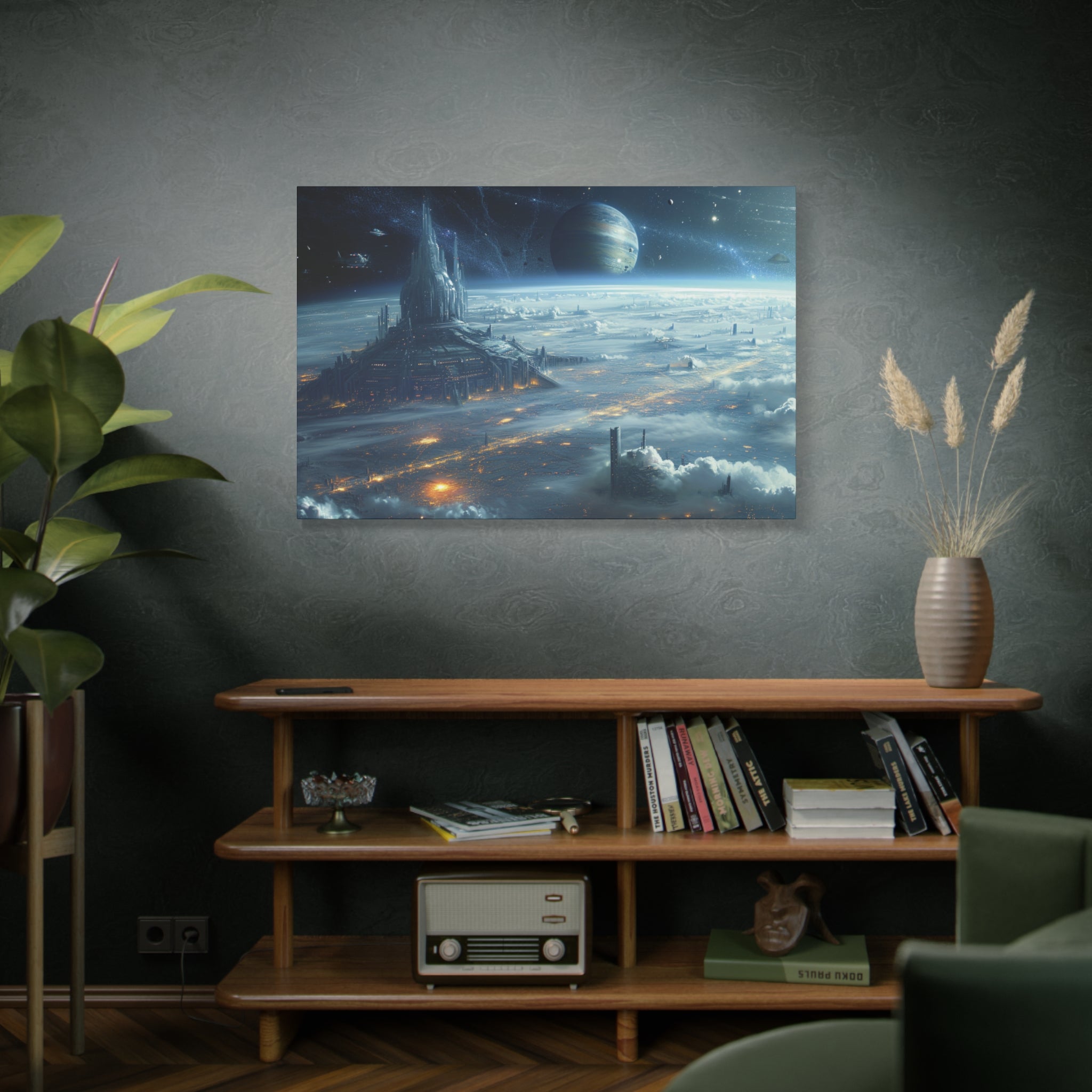 Stellar Capital Citadel Canvas Art