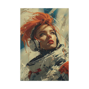 Vibrant Astronaut Woman Pop Art - MiTo Store