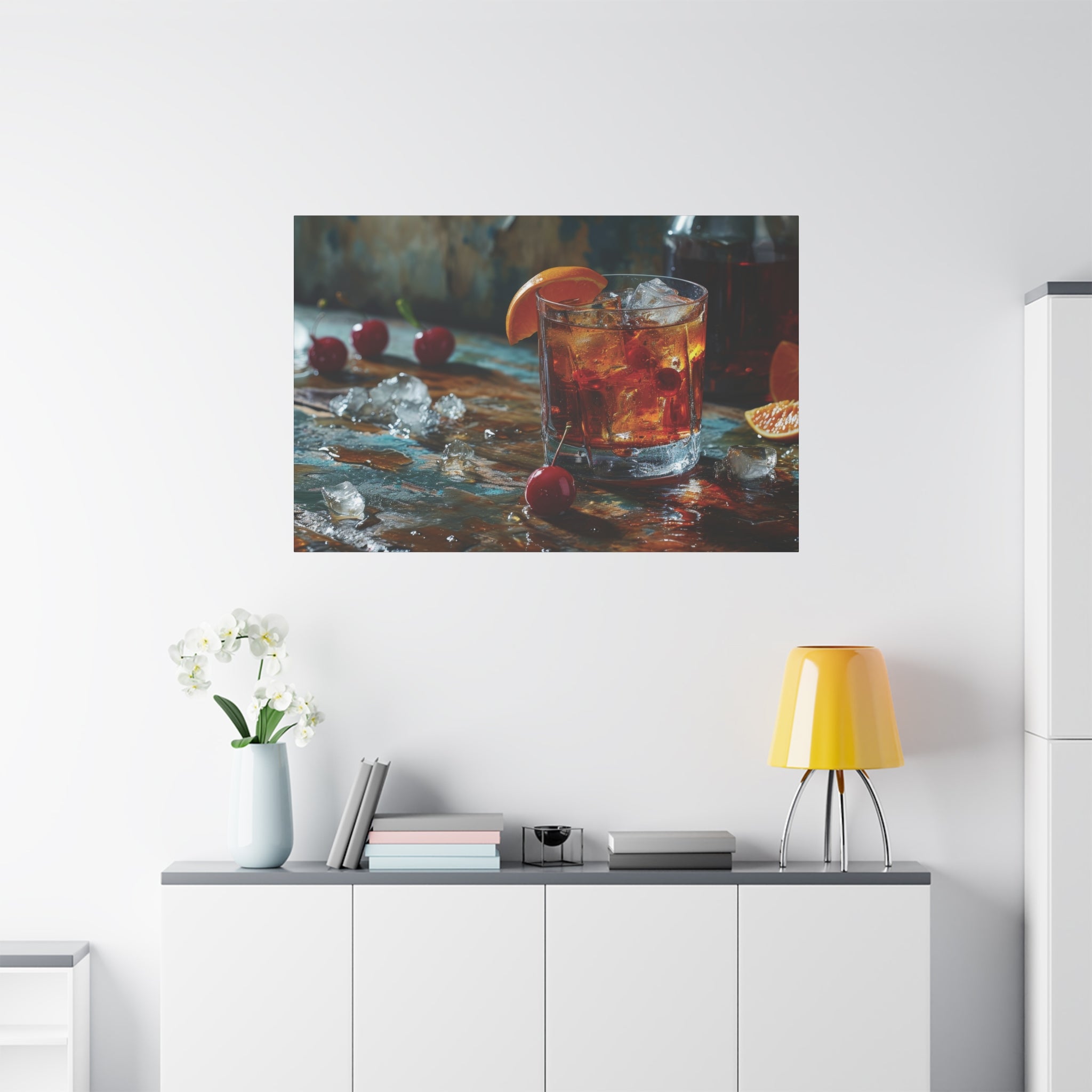 Timeless Tradition: An Old Fashioned Evening Canvas Art