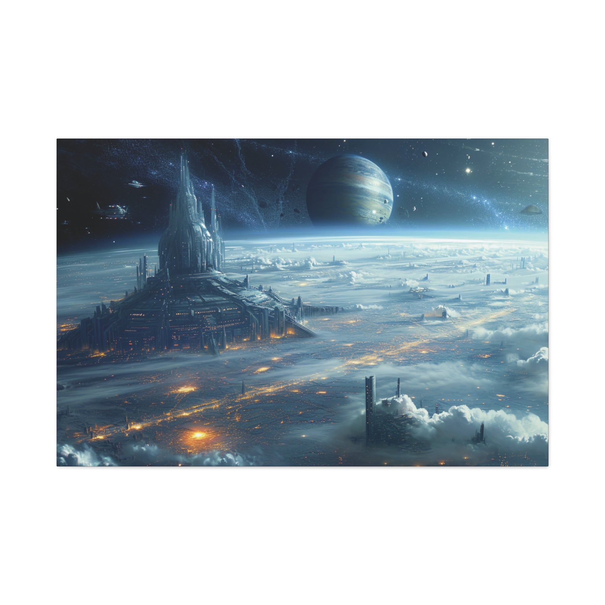 Stellar Capital Citadel Canvas Art