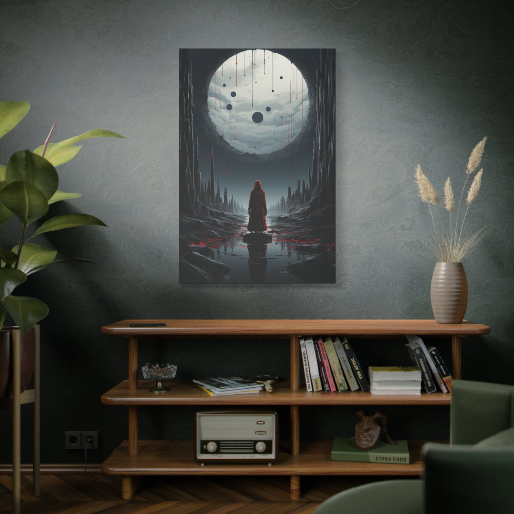 Mystic Portal: A Journey Beyond Realms Canvas Art