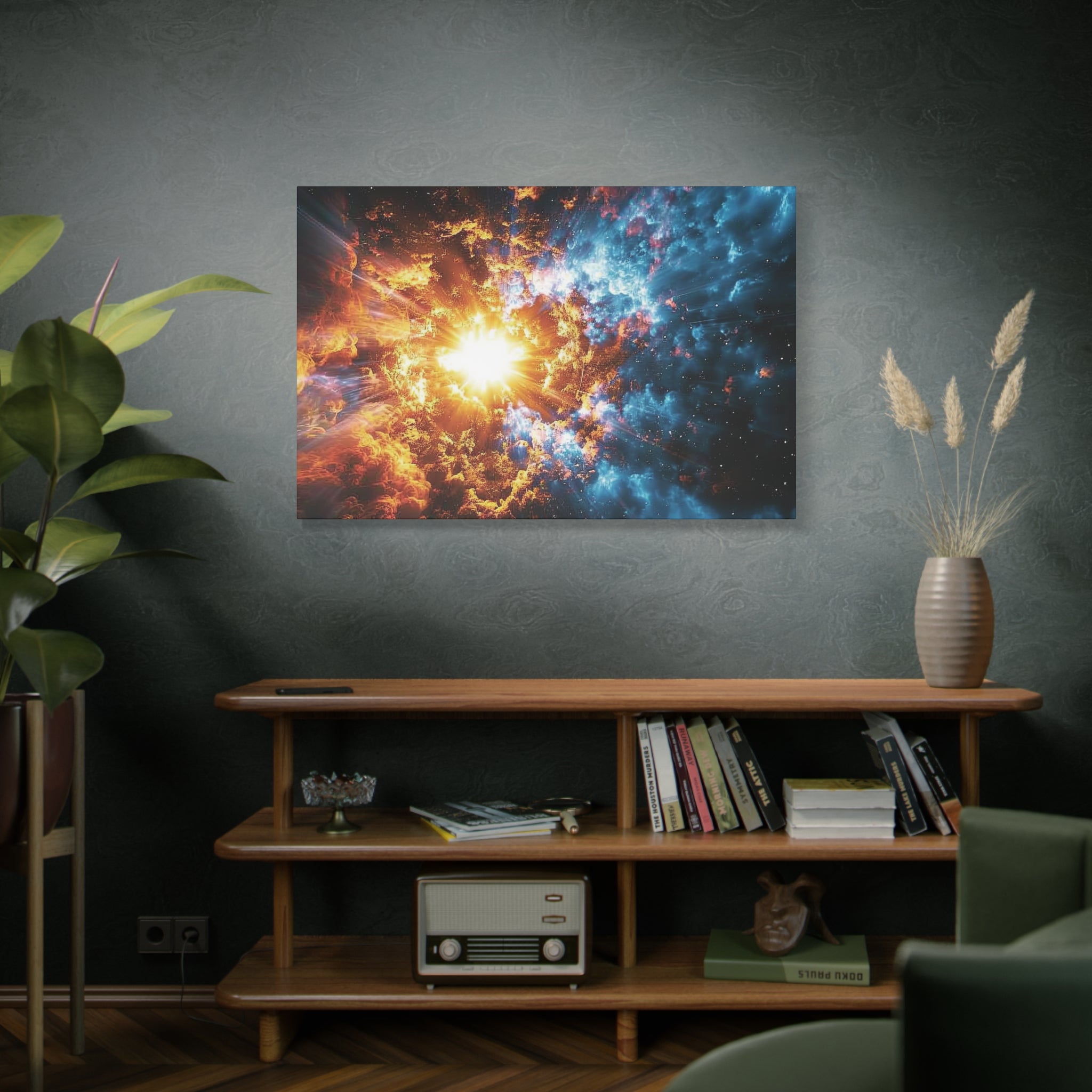 Cosmic Dawn: Origin of the Universe Canvas Art