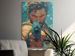 Action Hero Wall Art - MiTo Store