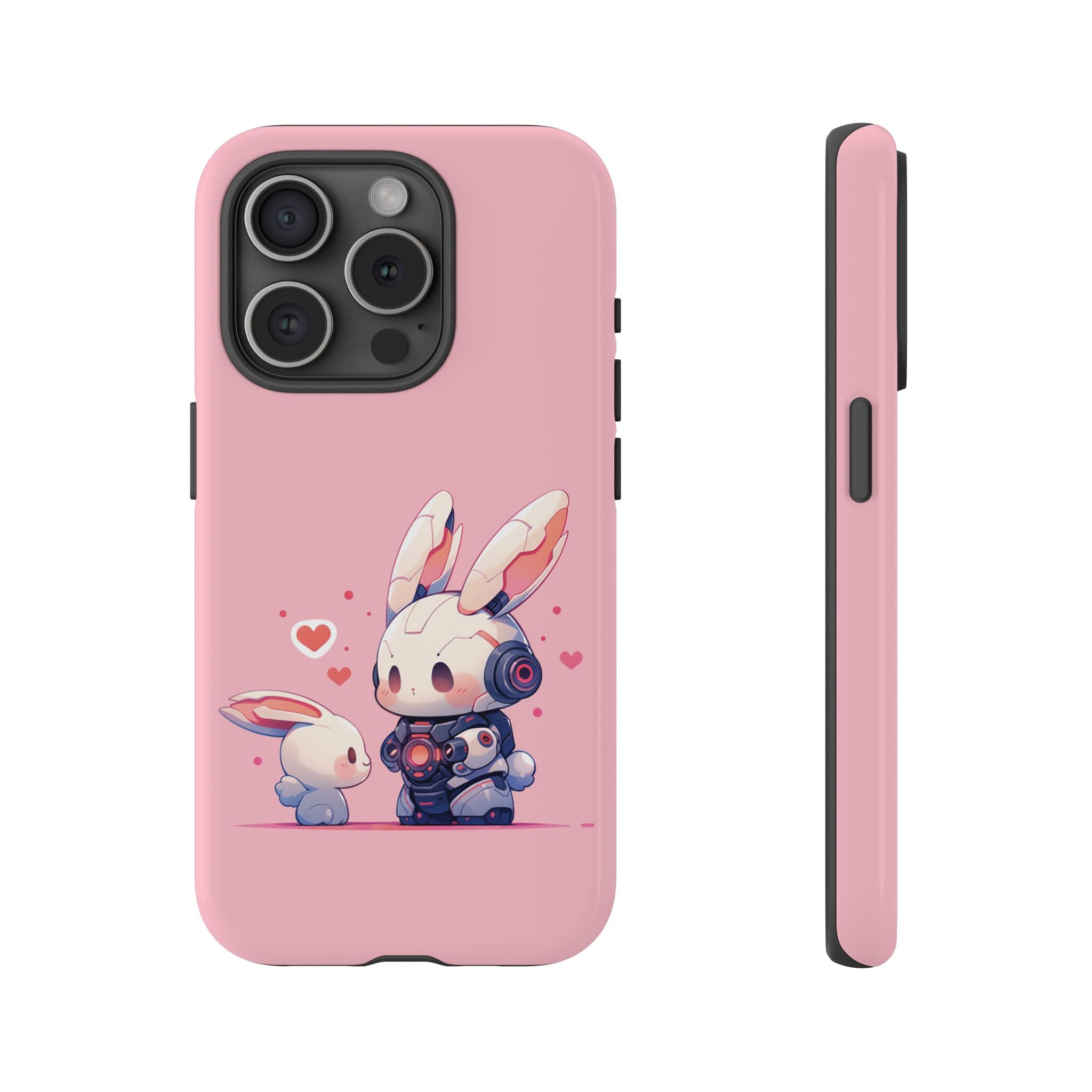 Cyber Bunny Love Duo Phone Case