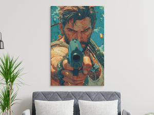 Action Hero Wall Art - MiTo Store