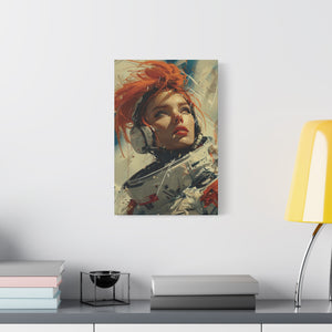 Vibrant Astronaut Woman Pop Art - MiTo Store