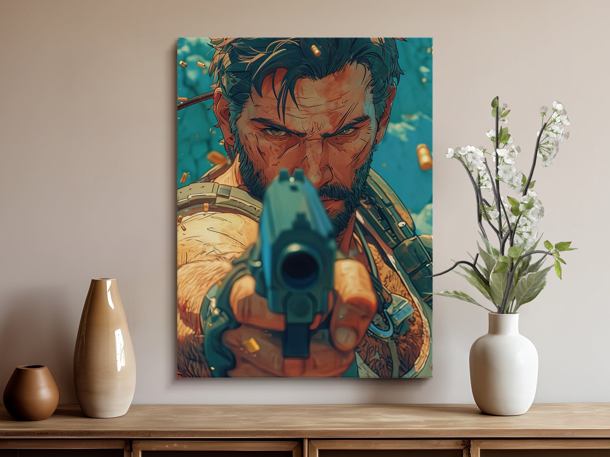 Action Hero Wall Art - MiTo Store