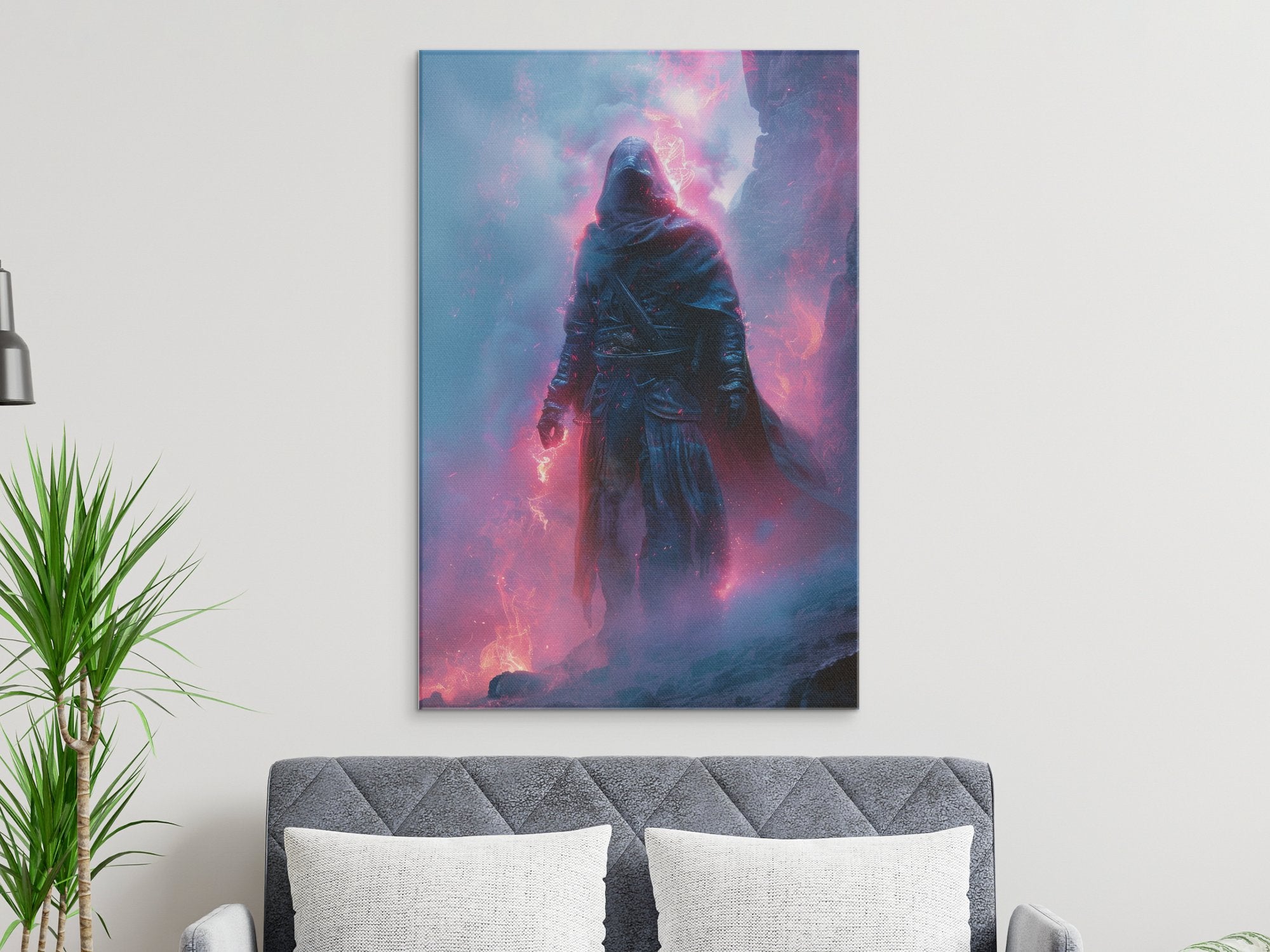 Mystical Sorcerer Fantasy Wall Art - MiTo Store