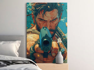 Action Hero Wall Art - MiTo Store