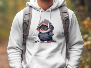 Cute Penguin Anime Style Hoodie - MiTo Store