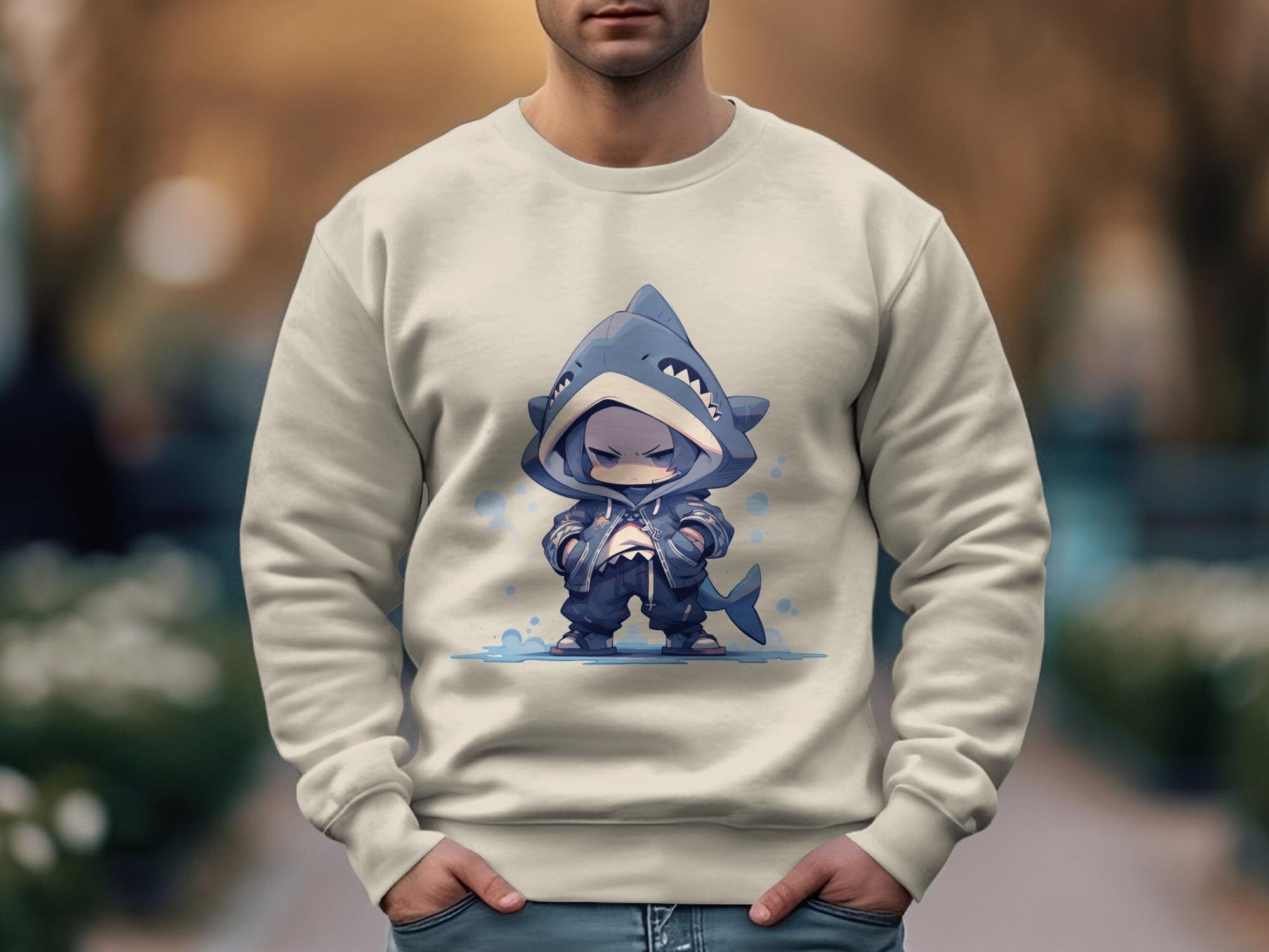 Cute Shark Sweatshirt MiTo Store